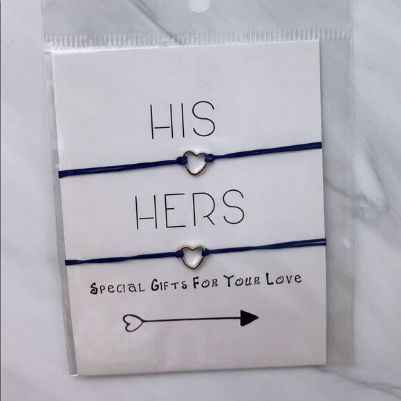 NAVY His & Hers Matching Rope Bracelets - Picture 5 of 10